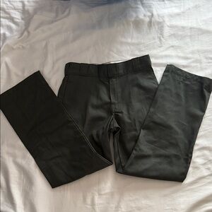 Dickies Men's Dark Gray Chinos